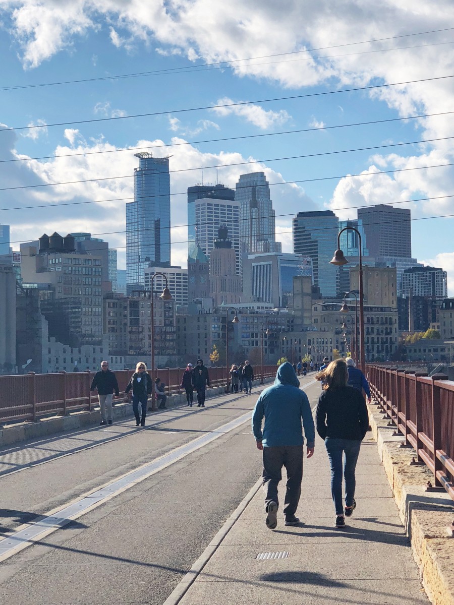 Stone Arch Bridge - Minneapolis Minnesota - Her Heartland Soul