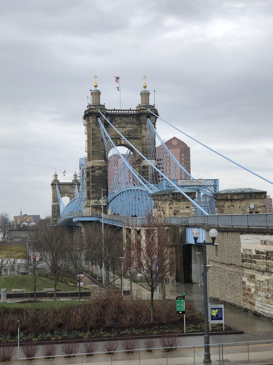 Roebling Bridge Cincinnati Ohio Her Heartland Soul