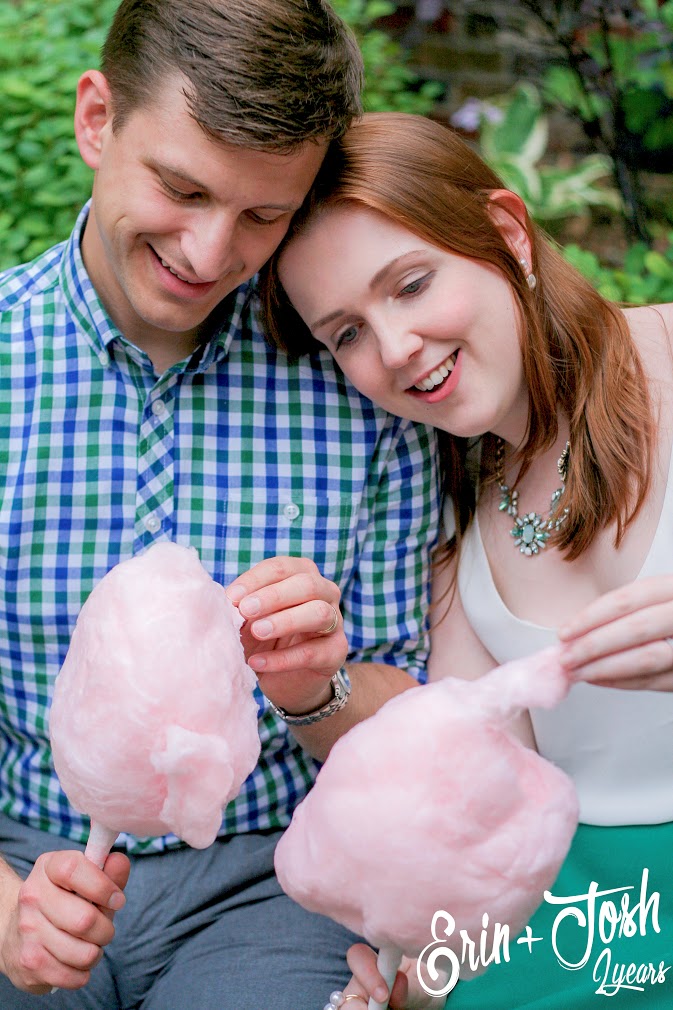 2nd Cotton Candy Wedding Anniversary Photo Shoot Her Heartland Soul Erin Fairchild