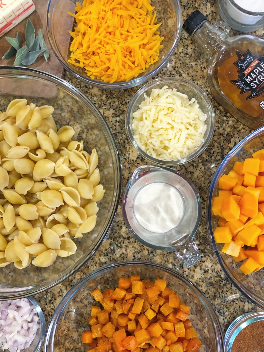 Stovetop Butternut Squash Mac and Cheese