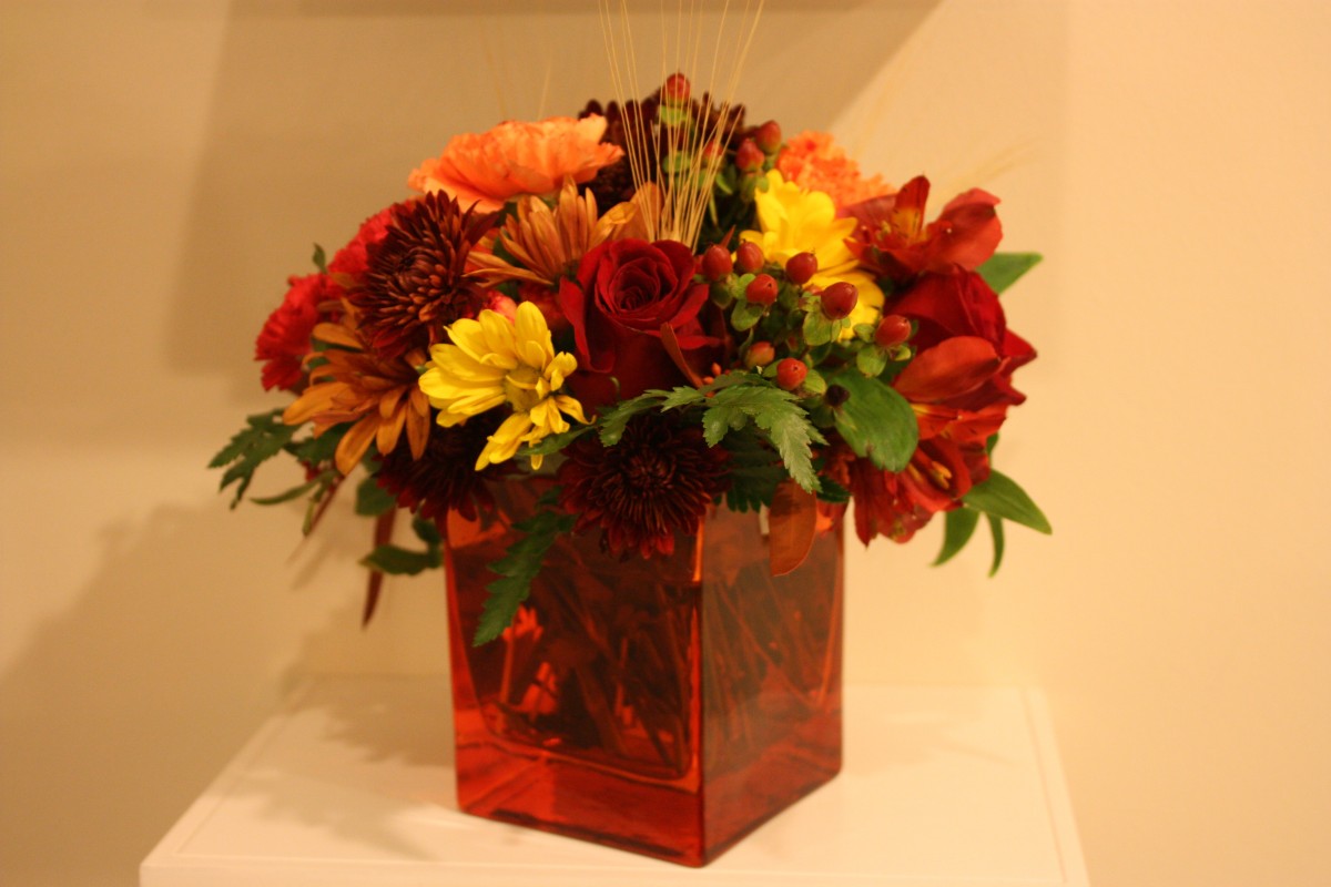 Sweet surprise from Josh Thanksgiving Flowers Her Heartland Soul Erin Fairchild