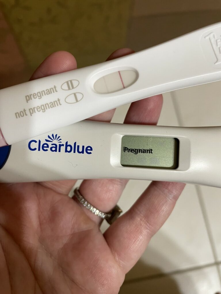 Two positive pregnancy tests