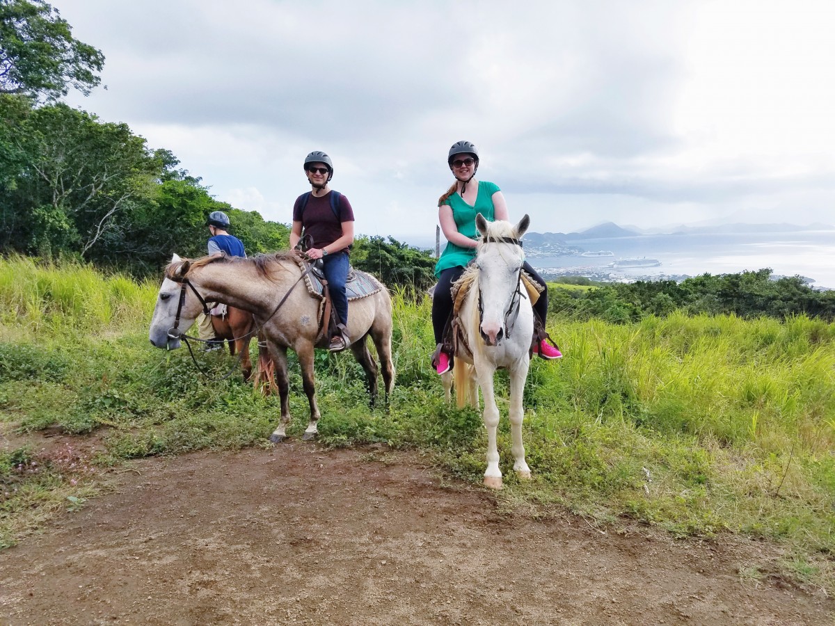 Horseback Riding St. Kitts Her Heartland Soul
