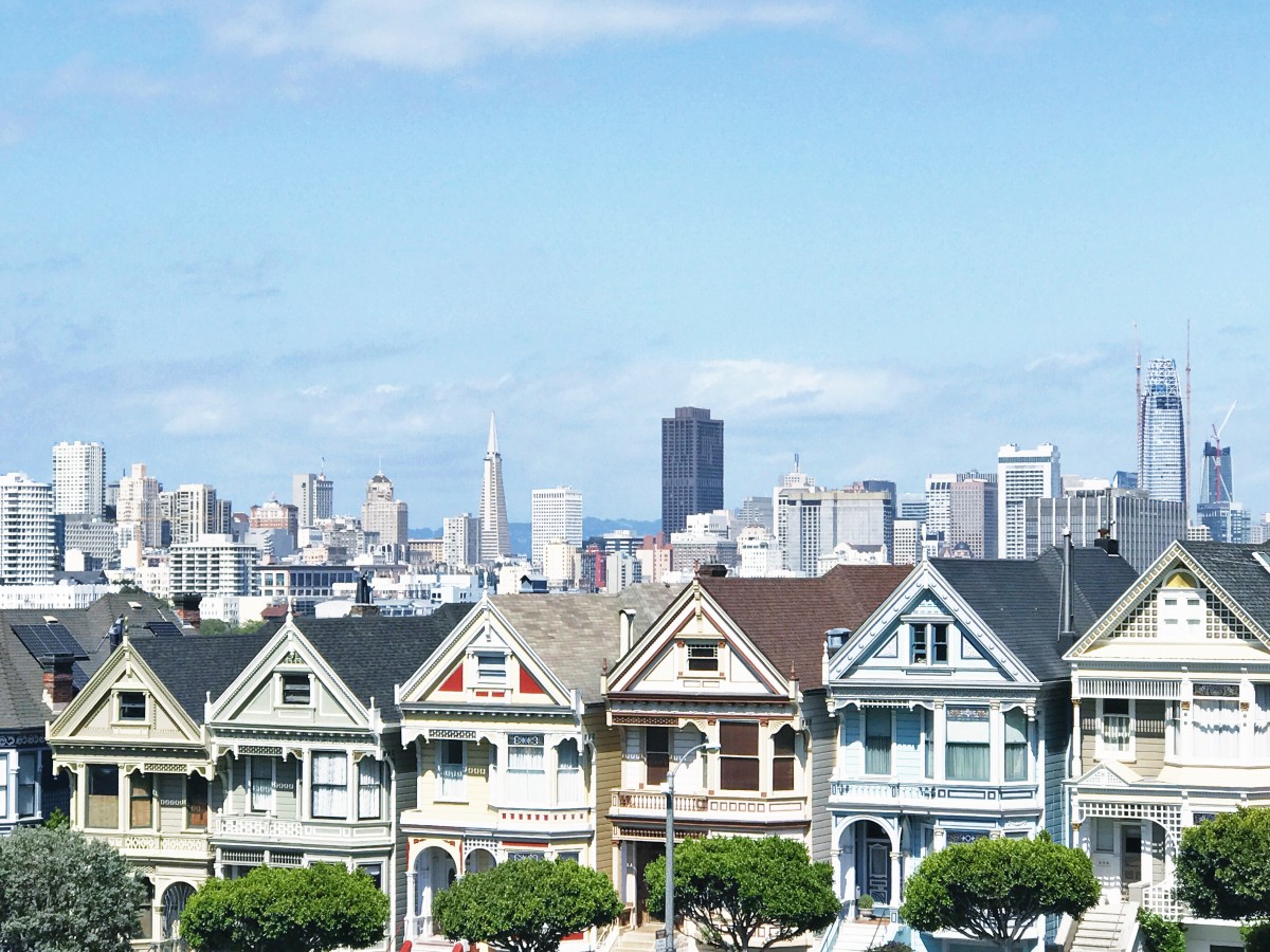 The Painted Ladies San Francisco California Her Heartland Soul