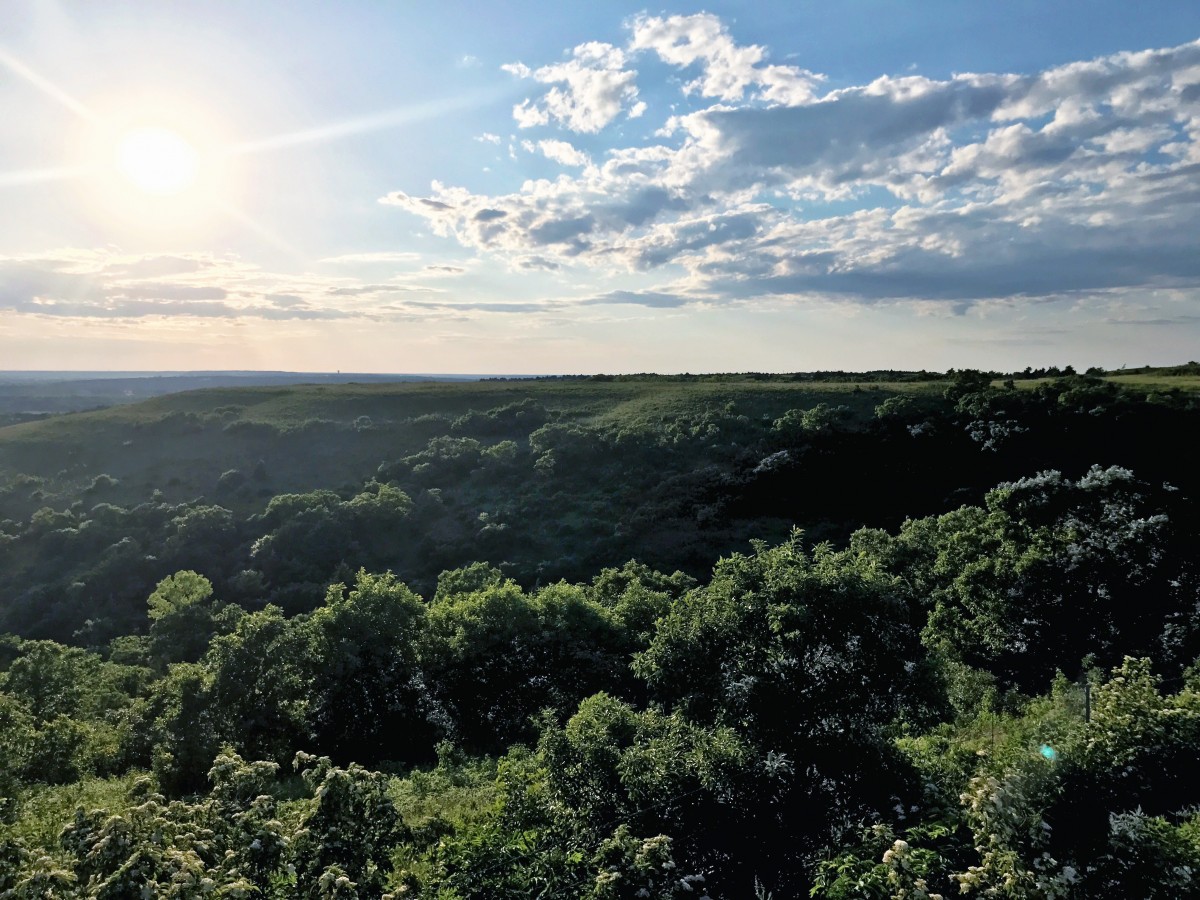 Flint Hills Scenic Overlook Her Heartland Soul