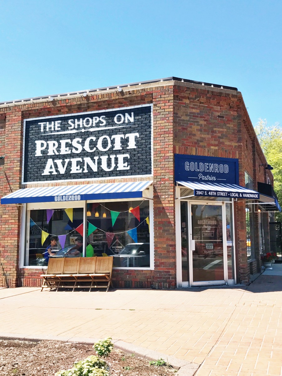 Shops on Prescott Avenue Lincoln Nebraska Her Heartland Soul