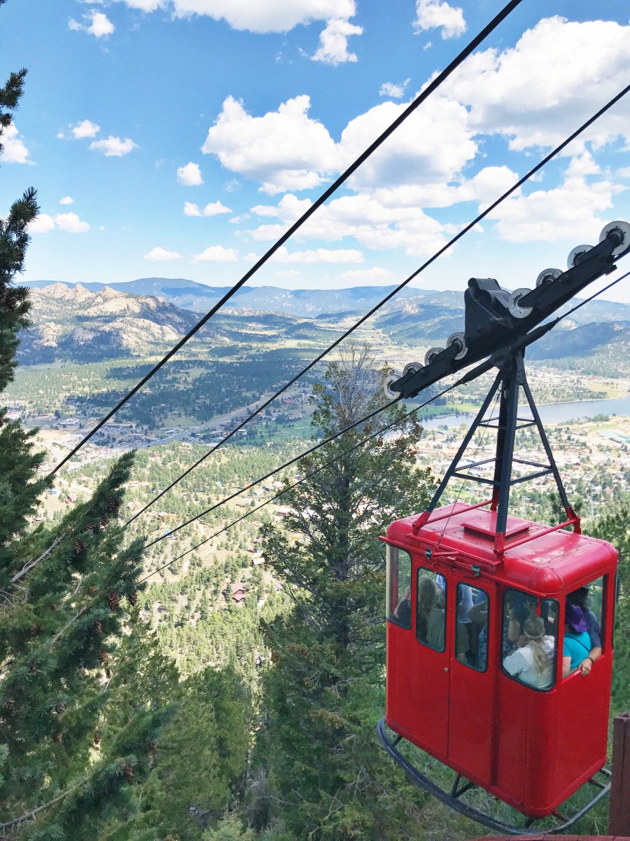 Estes Park Aerial Tramway Colorado Her Heartland Soul