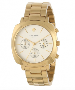 Save Spend Splurge: Gold Watches Kate Spade Her Heartland Soul