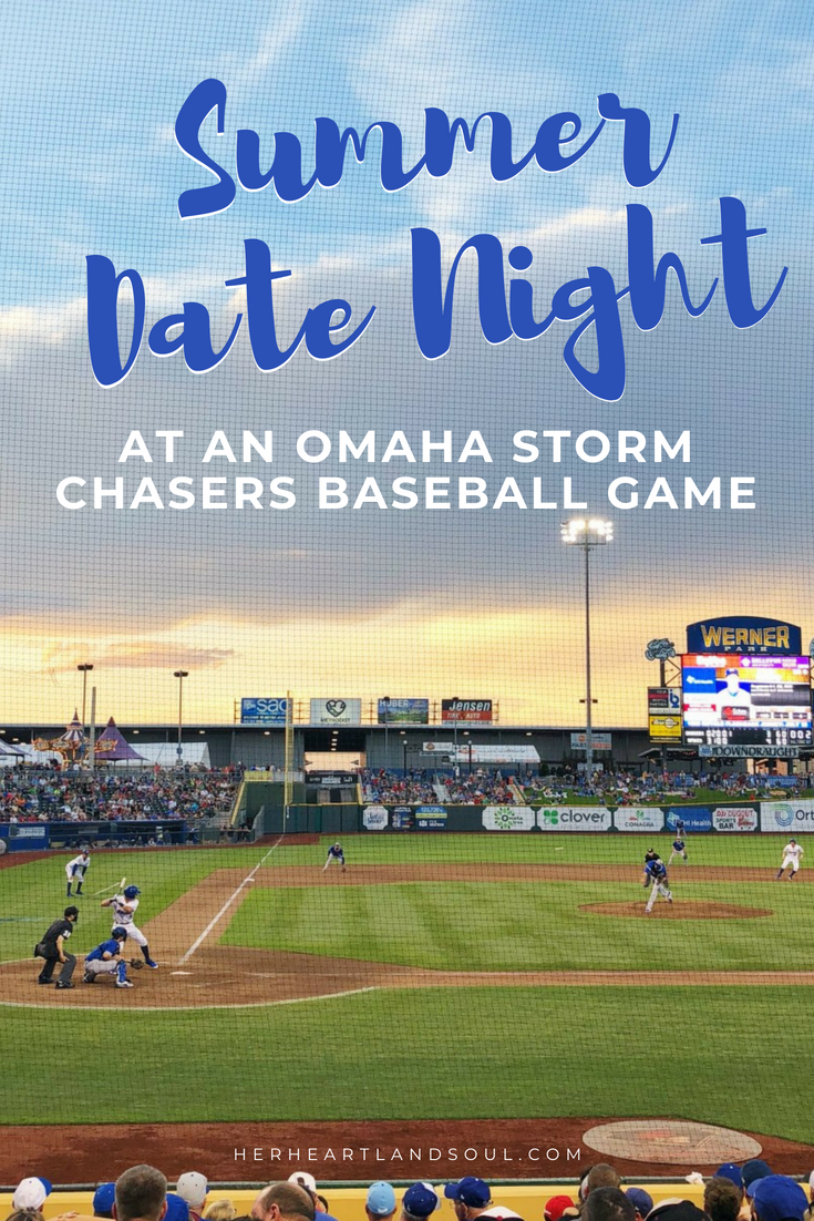 Summer date night at an Omaha Storm Chasers baseball game