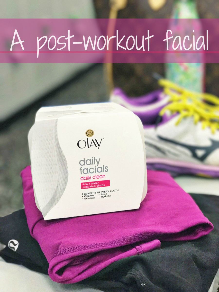 wash your face after workout olay daily facial her heartland soul