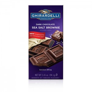 Ghirardelli Dark Chocolate Sea Salt Brownie Bar