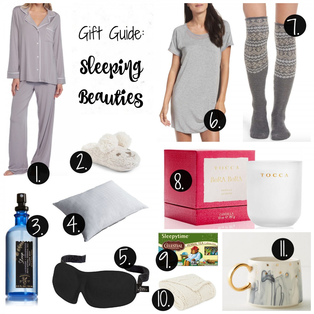 gift guide sleeping beauties her heartland soul