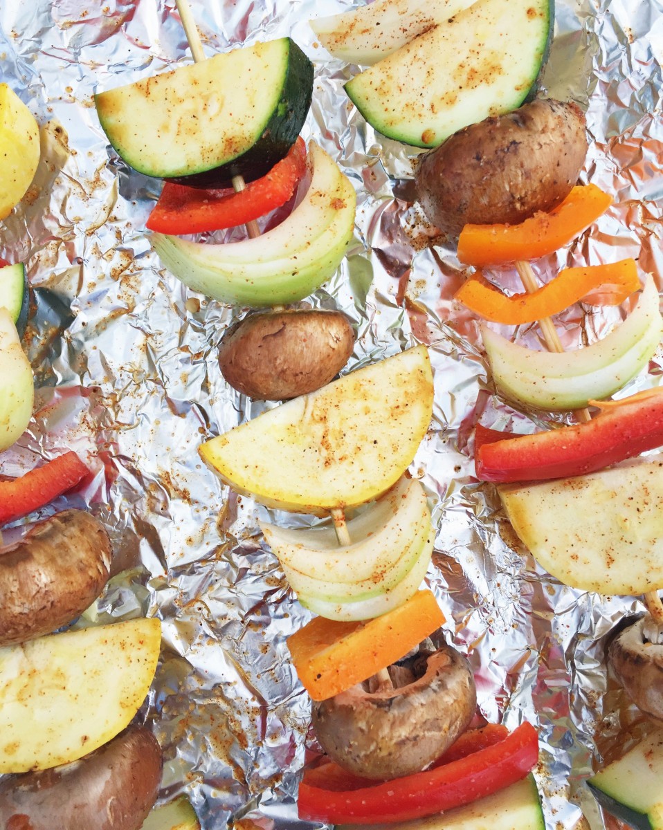 Guilt-Free Veggie Kabob Marinade Her Heartland Soul