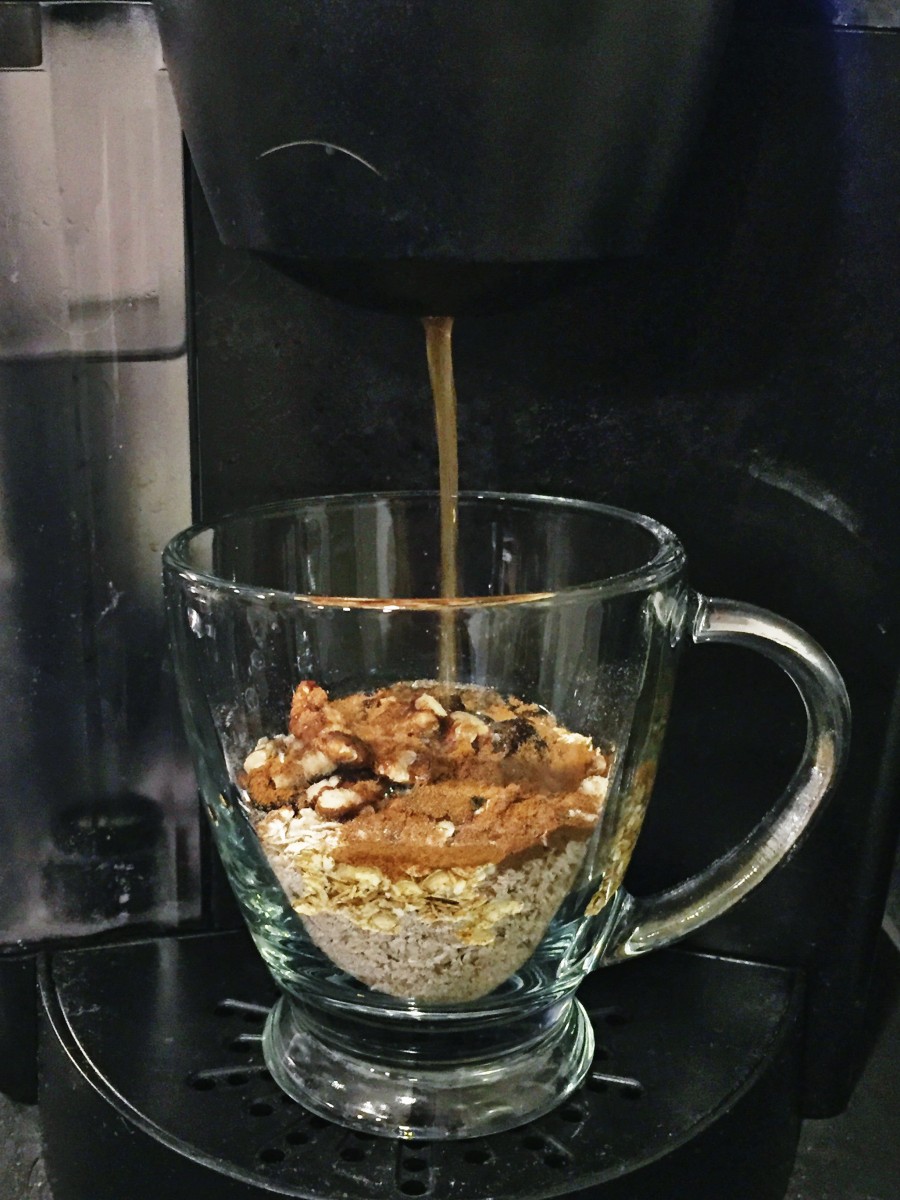 How to make coffe oatmeal in a keurig her heartland soul