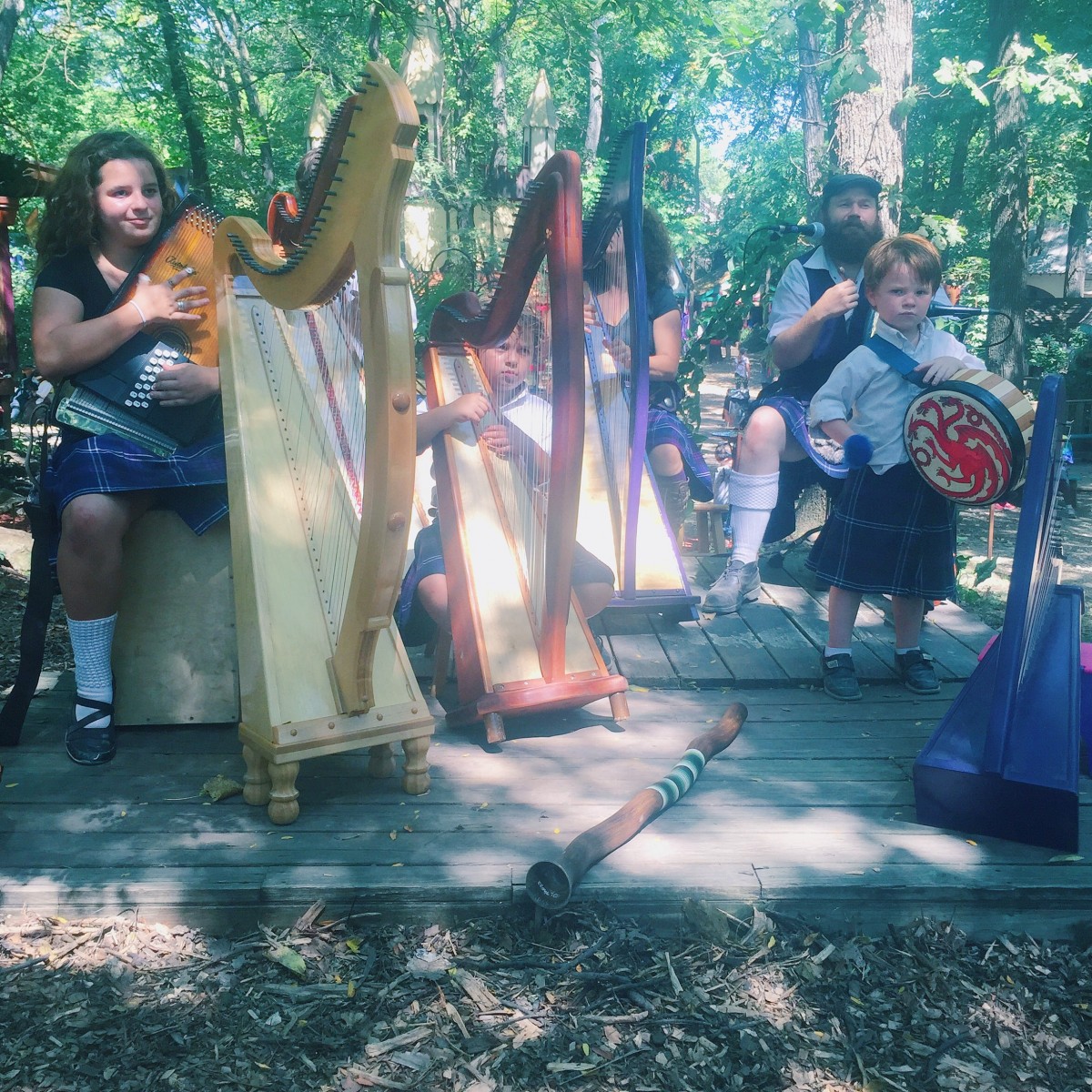 Kansas City Renaissance Festival Dublin Harpers Her Heartland Soul