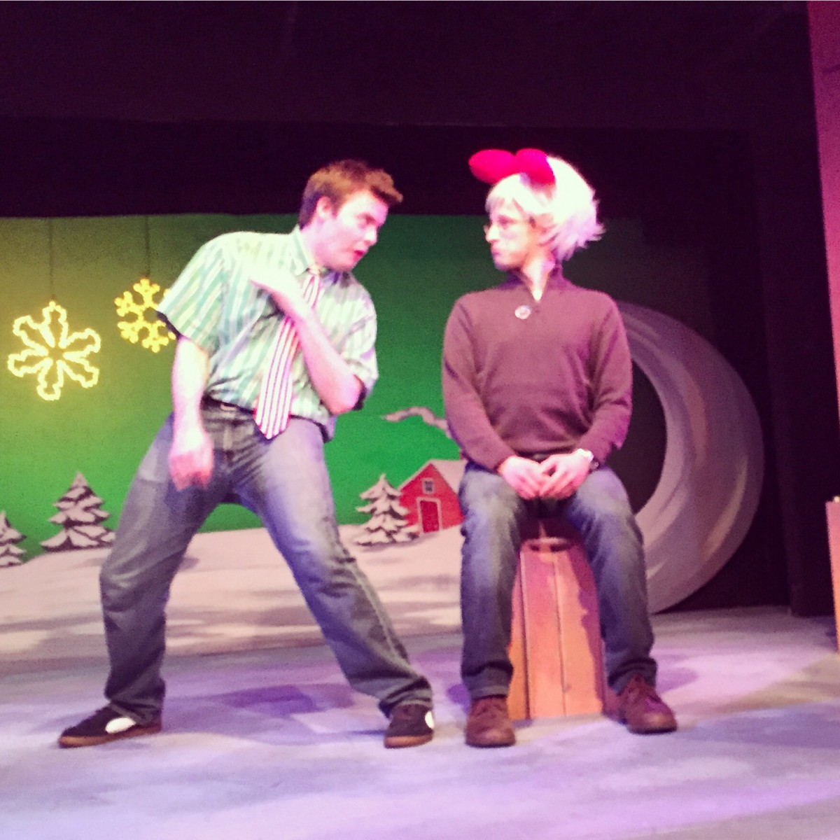 Every Christmas Story Ever Told... And Then Some Erin Fairchild Her Heartland Soul Blue Barn Theater Omaha