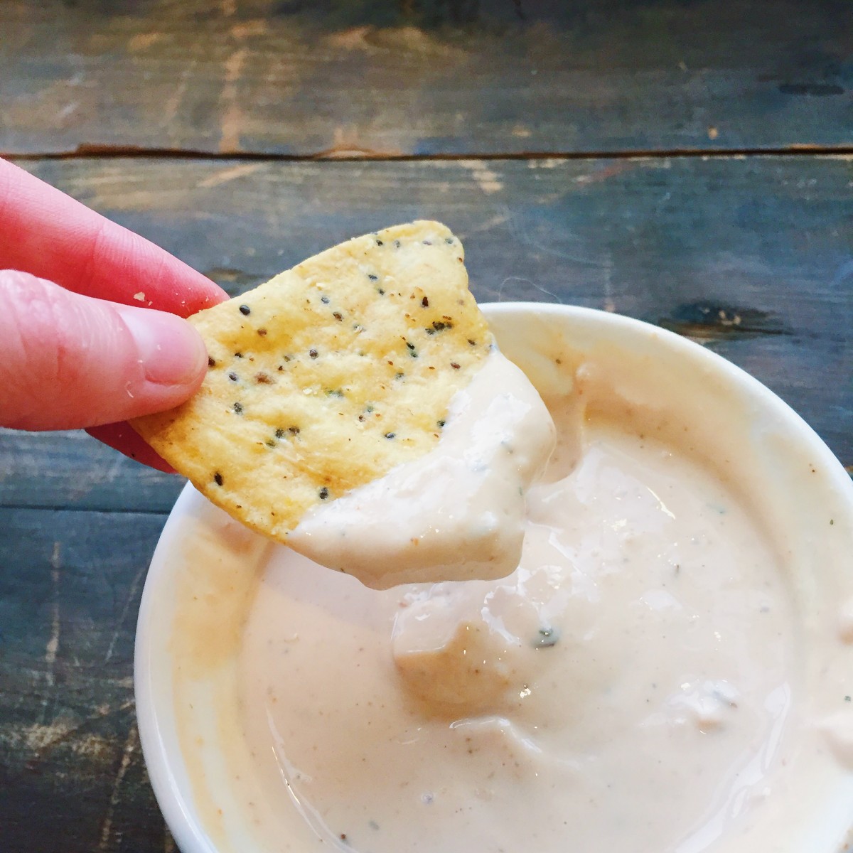 BBQ Onion Dip with Stonyfield and Late July Her Heartland Soul Erin Fairchild