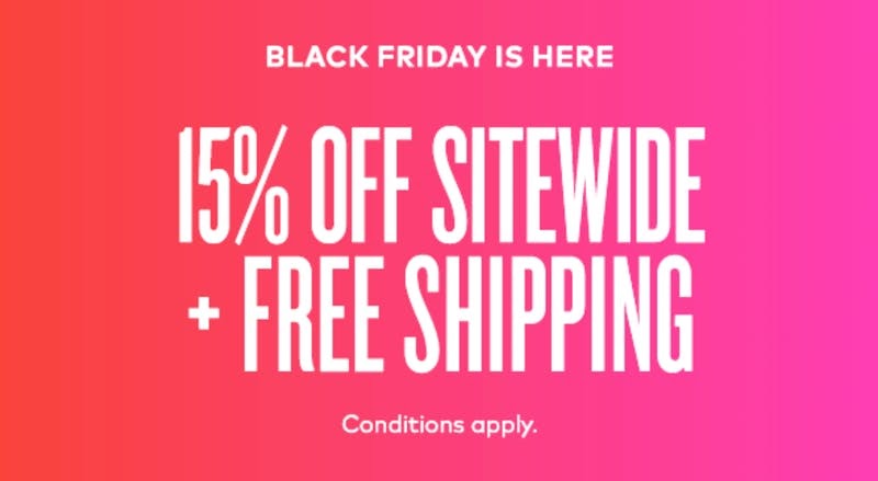 Black Friday 15% Off Beautycounter Sale