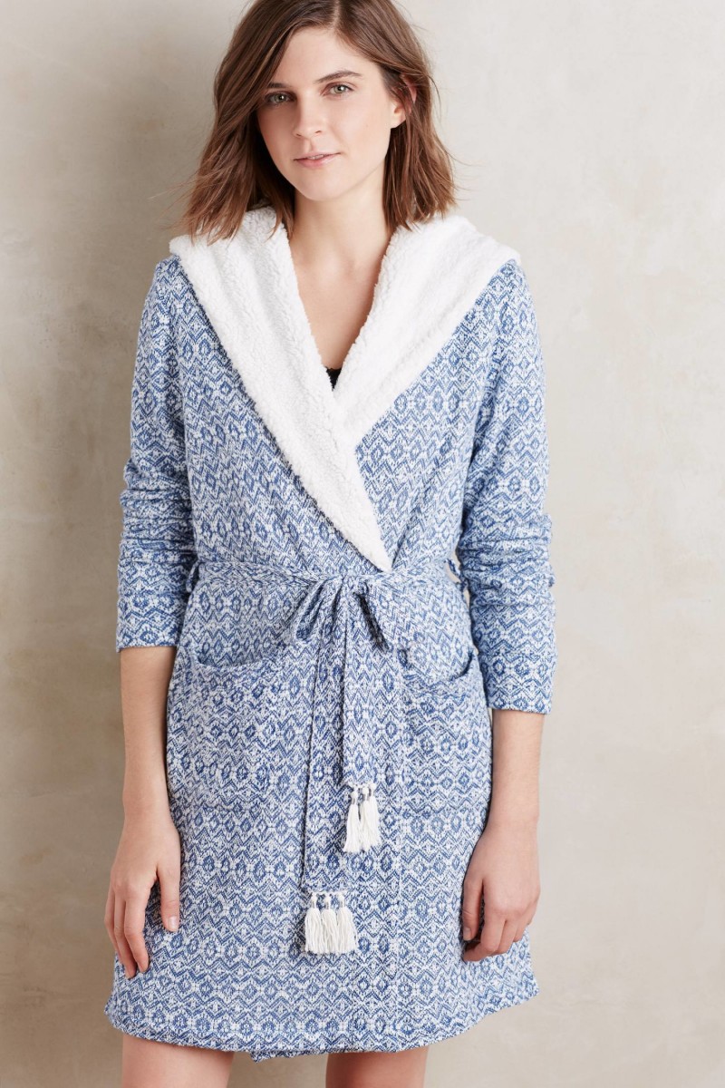 Anthropologie Himalayan Hooded Robe